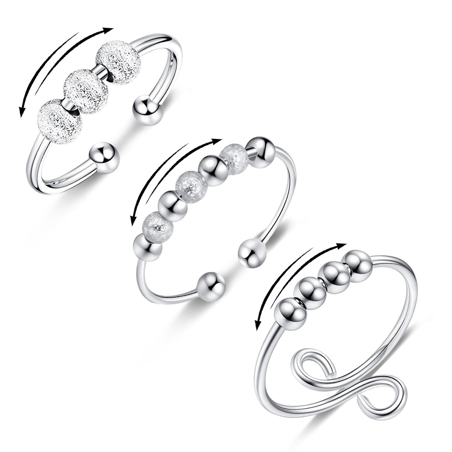 New Rotating Ring With Universal-wheel Design