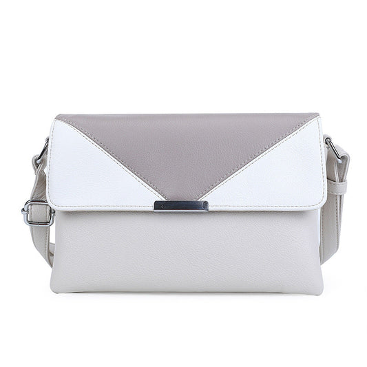 Contrast Color Small Square Box Fashion Shoulder Bag