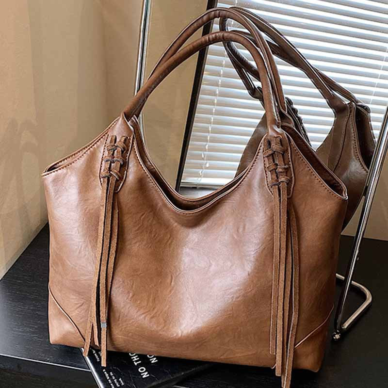 Idle Style Tote Bag Women's Large Capacity Niche Shoulder