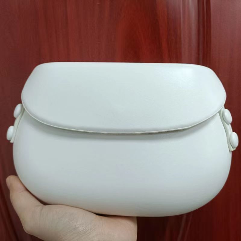 Candy Color Cute Shell Bag Ins Fashion Saddle Bags Women Shoulder Messenger Bag