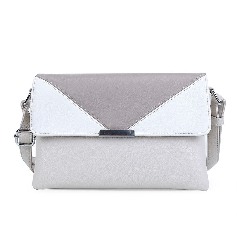 Contrast Color Small Square Box Fashion Shoulder Bag