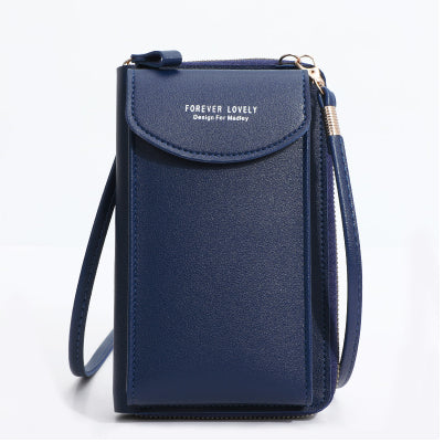 Mobile Phone Crossbody Bags Clutch Large Capacity Long Wallet Shoulder Bag Women