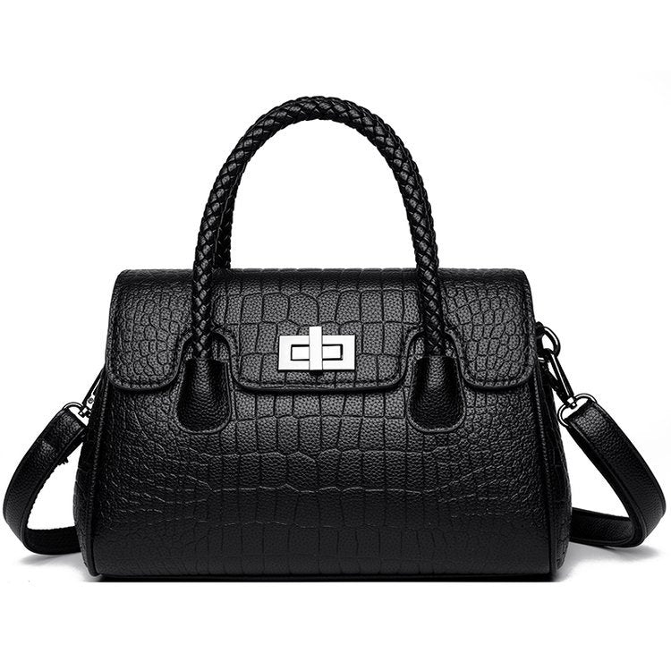 New Women's High-end Western Style Handbag Fashion All-matching