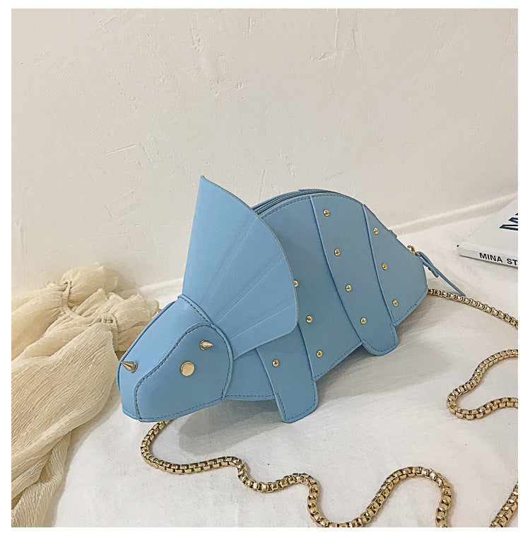 Crossbody-Bag Handbags Clutch-Bag Women Purses Triceratops Chic Mini Girl's Fashion