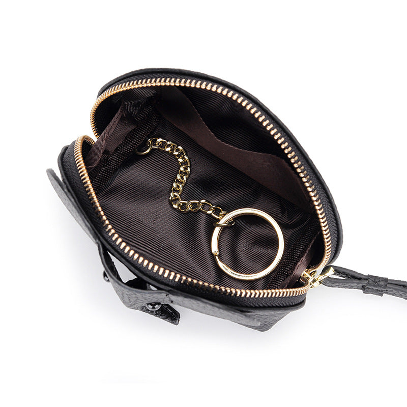 Cute Coin Purse Leather Cartoon Elephant