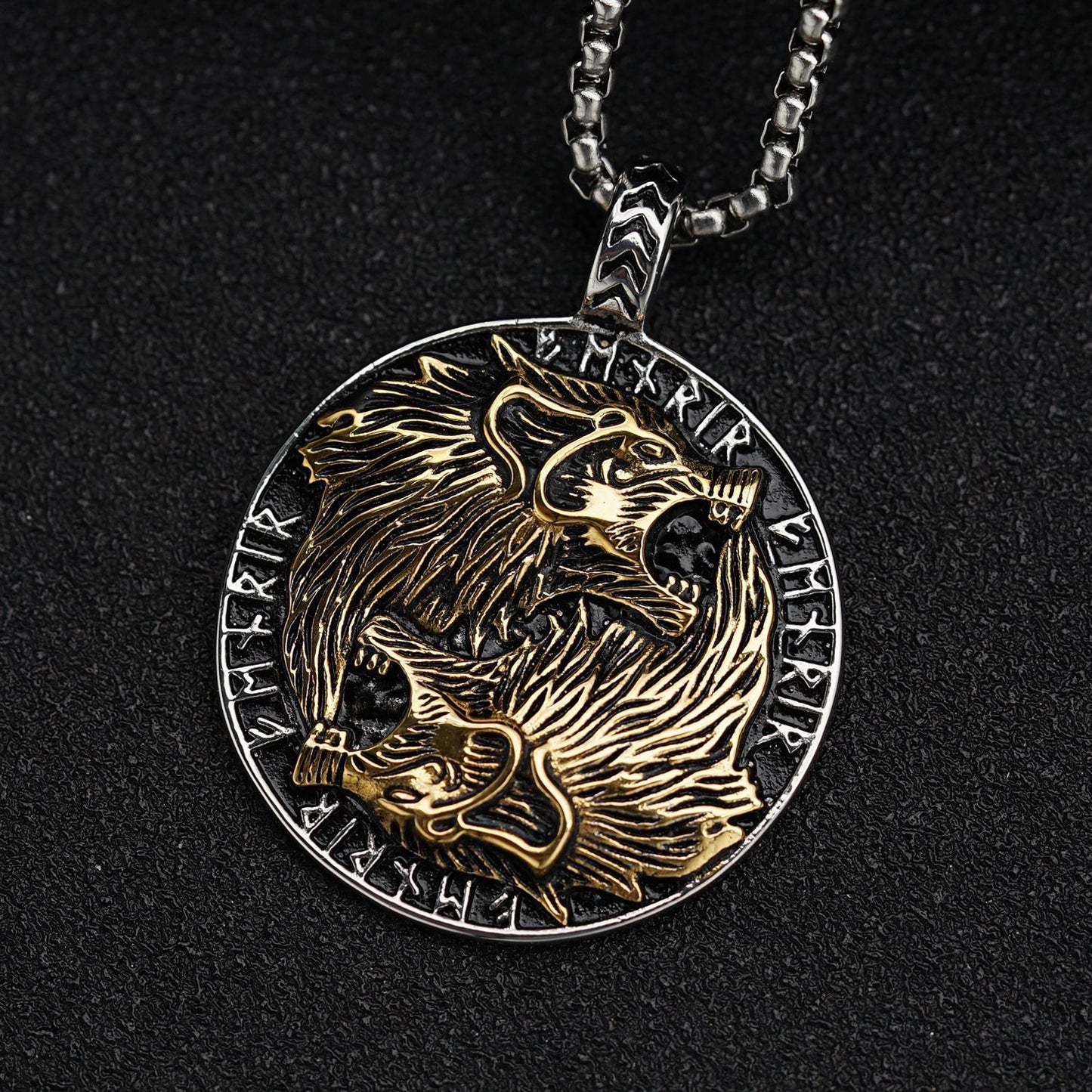 Pirate Viking Guardian Totem Men's Pendant