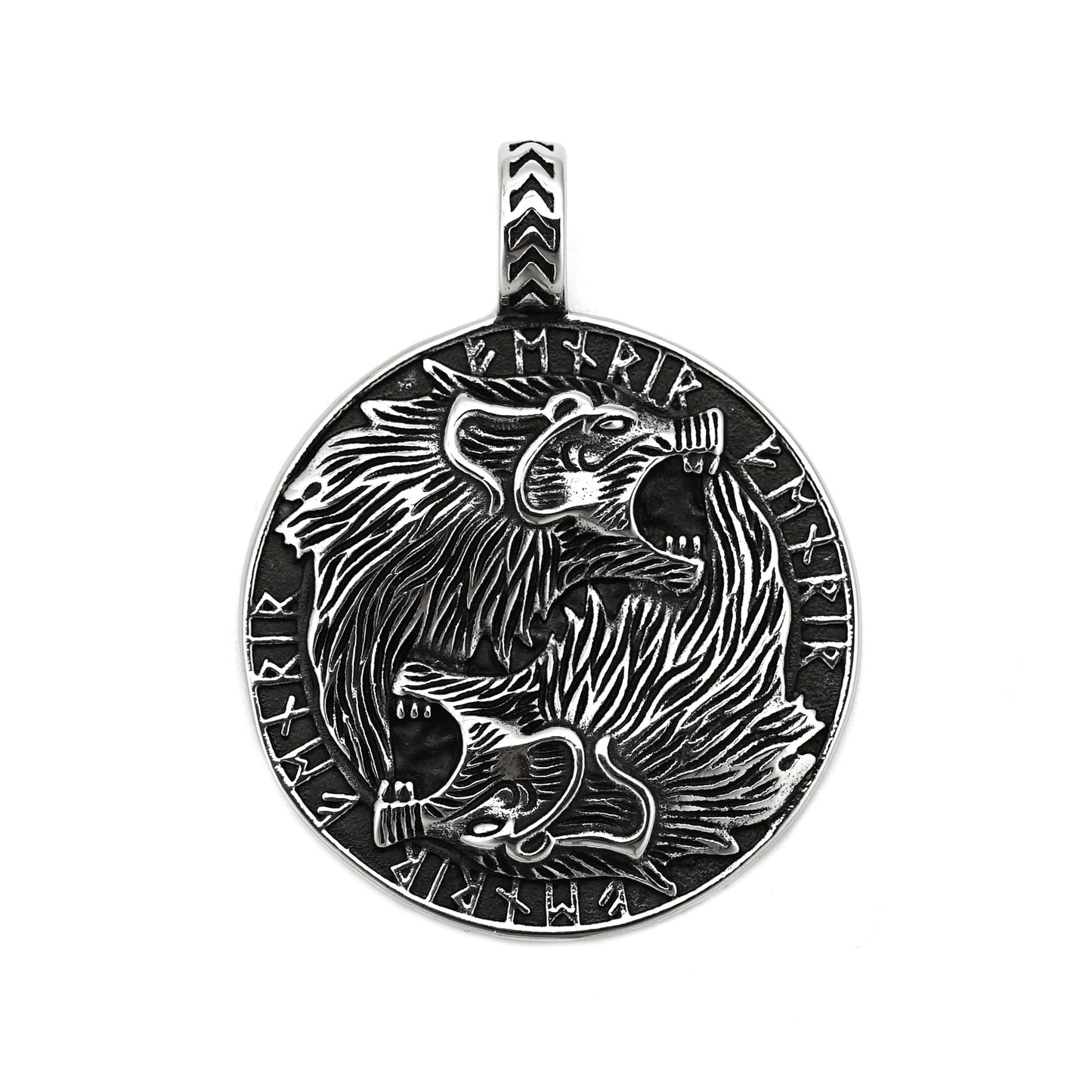 Pirate Viking Guardian Totem Men's Pendant