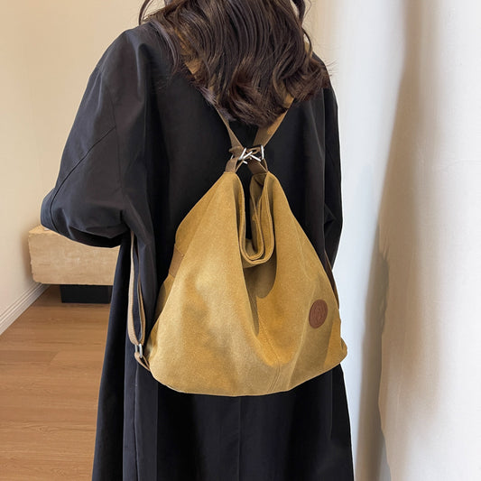 Women's Large-capacity Canvas Shoulder Bag