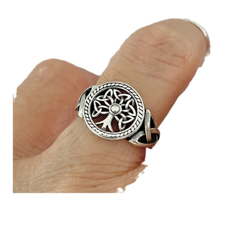 Vintage Personalized Life Tree Ring