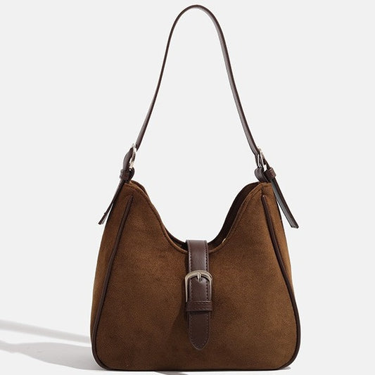 Retro Underarm Bag Large Capacity Portable Shoulder Bag