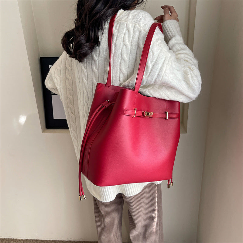 New Large Capacity Fashion All-match Korean Style Trendy Simplicity Messenger Bag