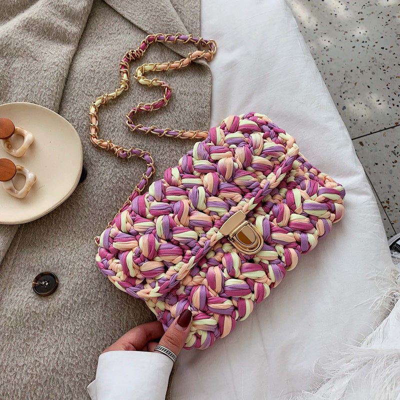 Hand-woven bag