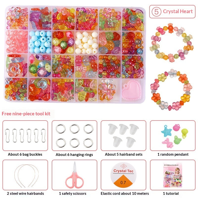 Children's Handmade Beading Puzzle Toy Set
