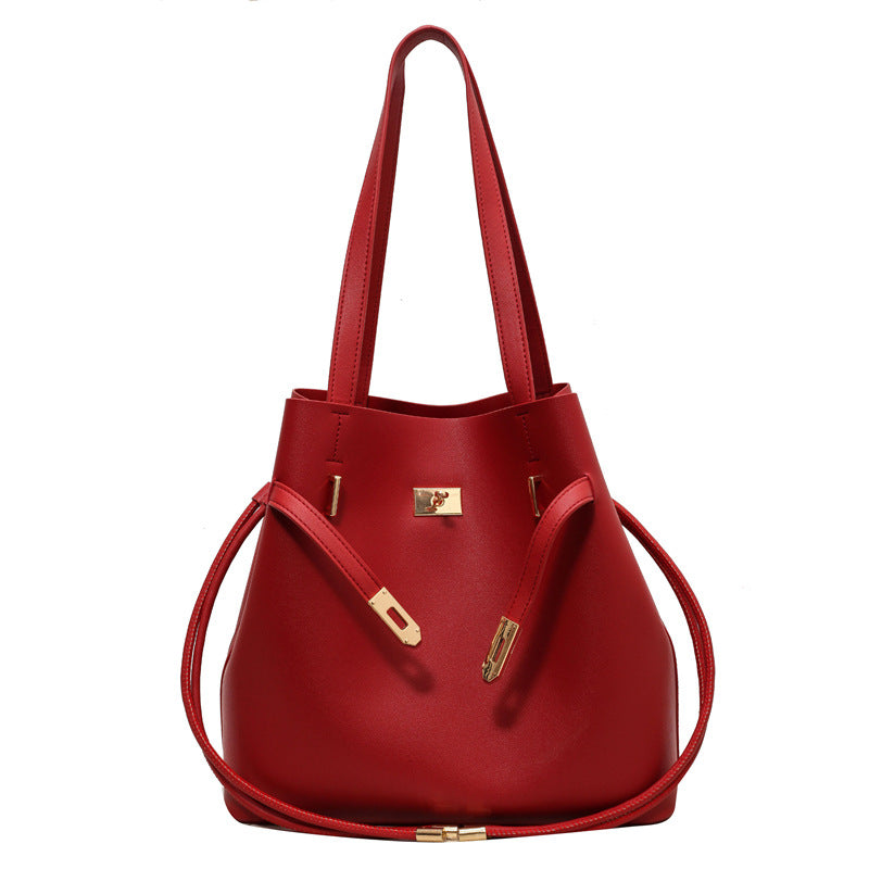 New Large Capacity Fashion All-match Korean Style Trendy Simplicity Messenger Bag