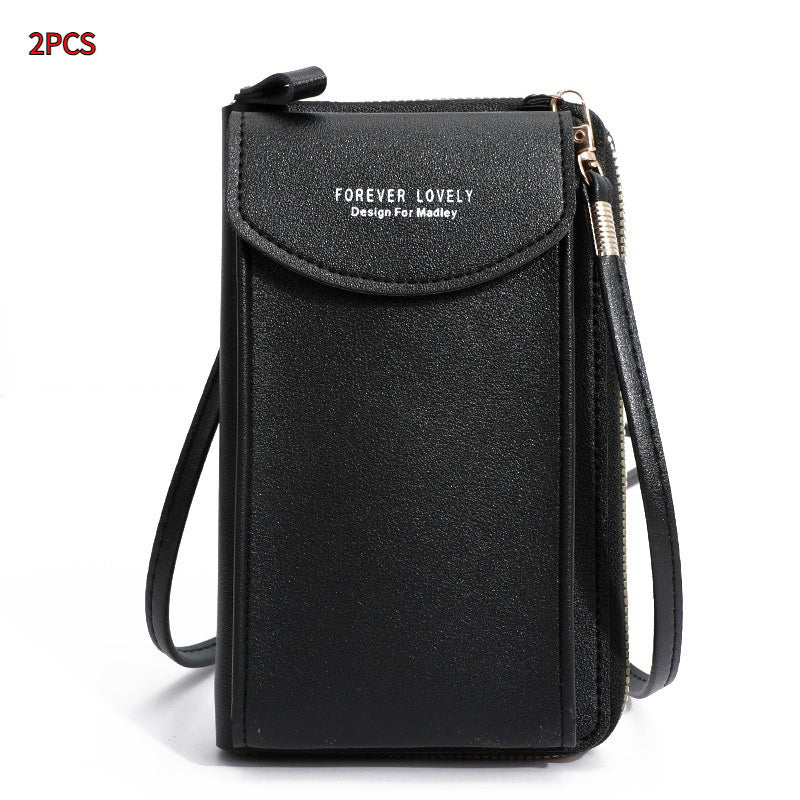 Mobile Phone Crossbody Bags Clutch Large Capacity Long Wallet Shoulder Bag Women