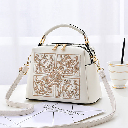 Women's Shoulder Bag Cross-body Embroidery