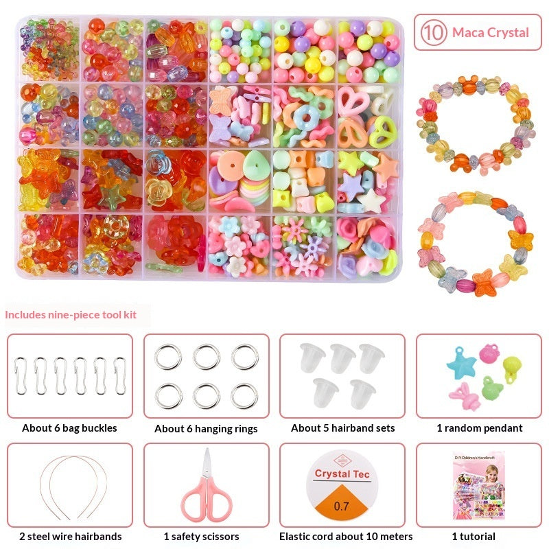 Children's Handmade Beading Puzzle Toy Set
